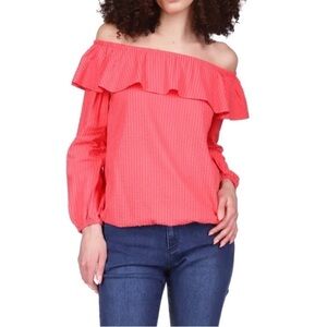 NWT Michael Kors off shoulder blouse M